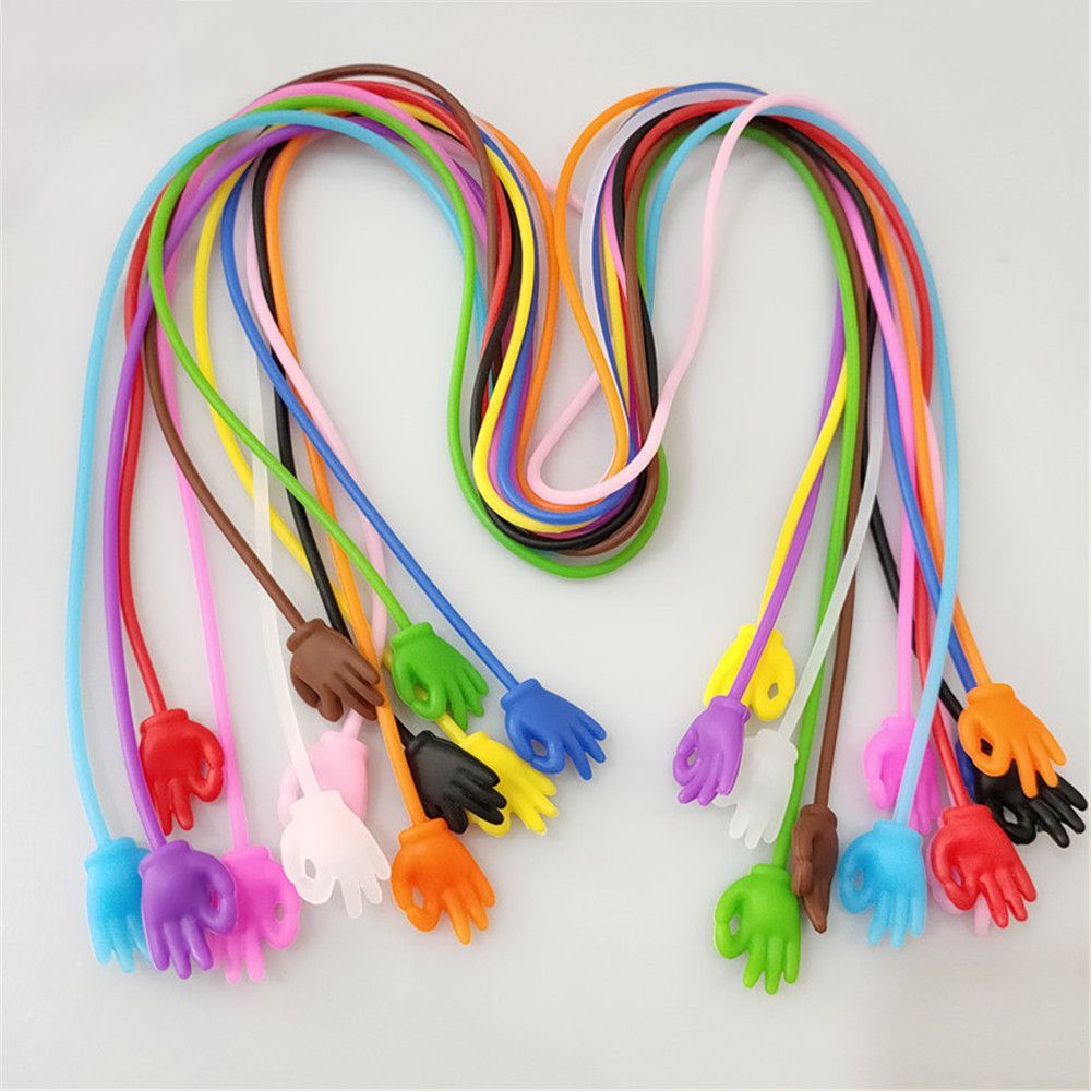 Sunglass Retainer Cord - Verstelbare siliconen brillenkoordjes, zonnebrillenkoordjes, brillenketting, sportbandhouder,