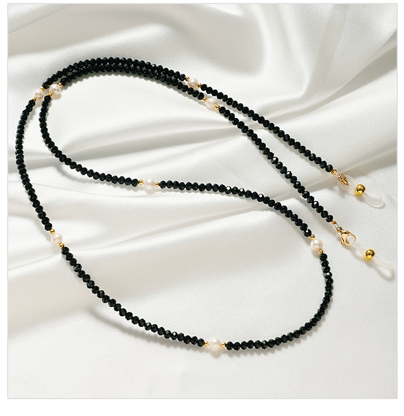 Sunglass Retainer Cord - Parel Kristallen Brillenketting Dames Modieuze Zonnebril